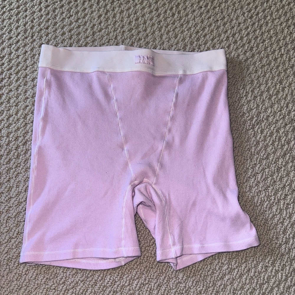 Skims Cotton Rib Boxer Short